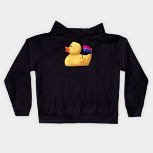 Bisexual Rubber Duck Kids Hoodie